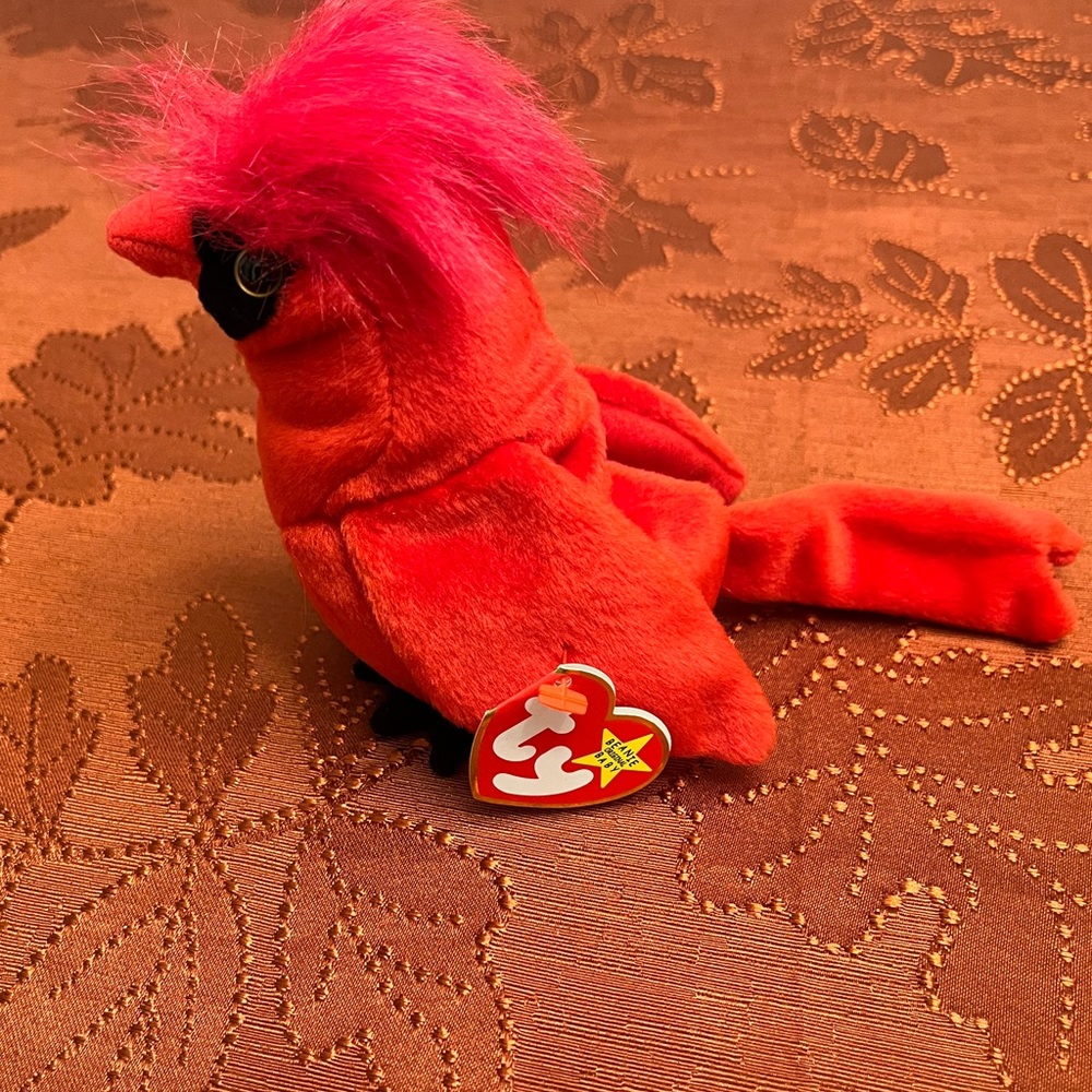 NWT TY Max the Cardinal bird Beanie Baby